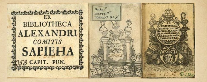 Экслібрысы Сапегаў